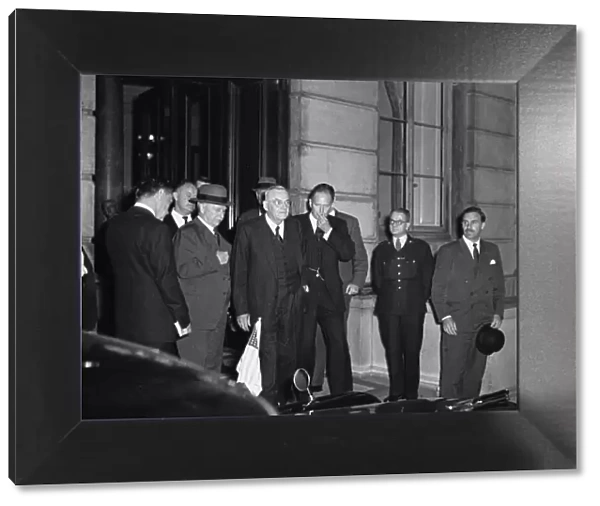 Suez Crisis 1956 Suez Conference at Lancaster House John Foster Dulles