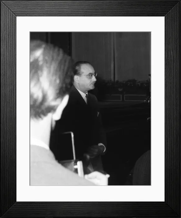 Framed Print : Suez Crisis 1956 The Egyptian Ambassador delivering Nasser Framed Print : Suez Crisis 1956 The Egyptian Ambassador delivering Nasser