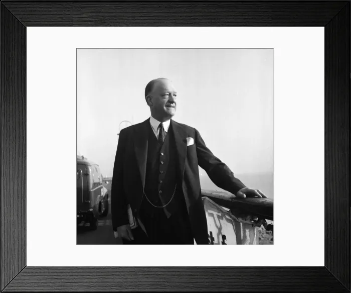 Framed Print : Suez Crisis 1956 R A Butler (Rab Butler), the Leader of the House of Commons Framed Print : Suez Crisis 1956 R A Butler (Rab Butler), the Leader of the House of Commons