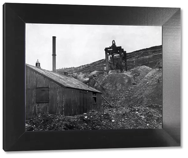 Stotsfield Burn Lead Mine, at Rookhope in County Durham. Work has been restarted there