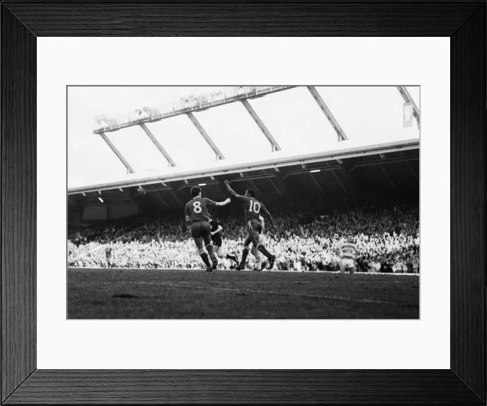 Framed Print : Liverpool 4 Queens Park Rangers 0, Old First Division One game at Anfield Framed Print : Liverpool 4 Queens Park Rangers 0, Old First Division One game at Anfield