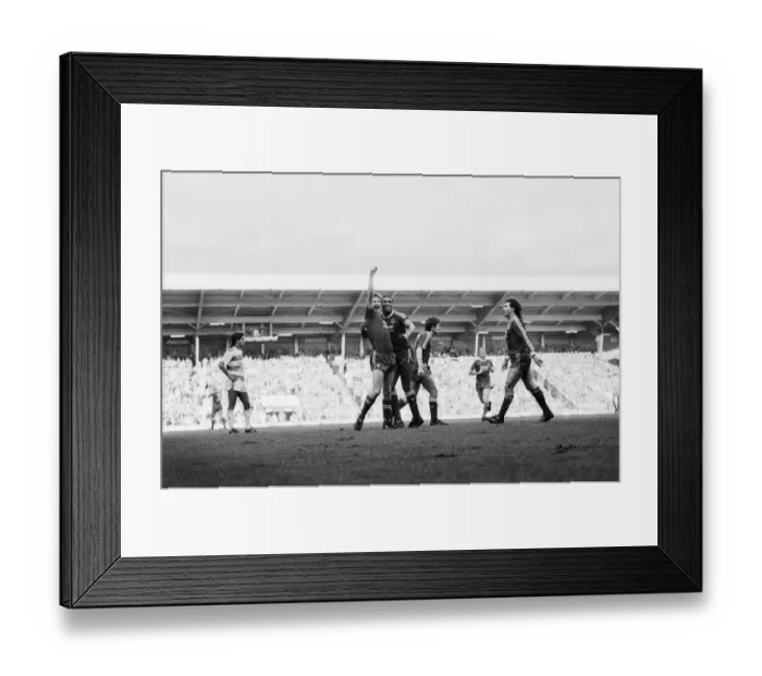 Framed Print : Liverpool 4 Queens Park Rangers 0, Old First Division One game at Anfield Framed Print : Liverpool 4 Queens Park Rangers 0, Old First Division One game at Anfield