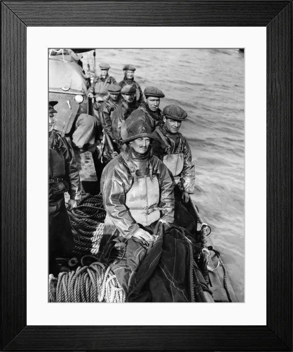 Framed Print : The Southwold lifeboat, The Mary Scott, goes out on her quarterly exercises Framed Print : The Southwold lifeboat, The Mary Scott, goes out on her quarterly exercises
