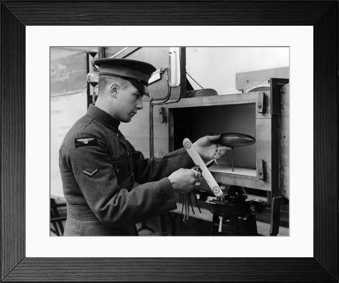 Framed Print : How air minded boys become airmen. Laboratory work, wind tunnel - changing models for Framed Print : How air minded boys become airmen. Laboratory work, wind tunnel - changing models for