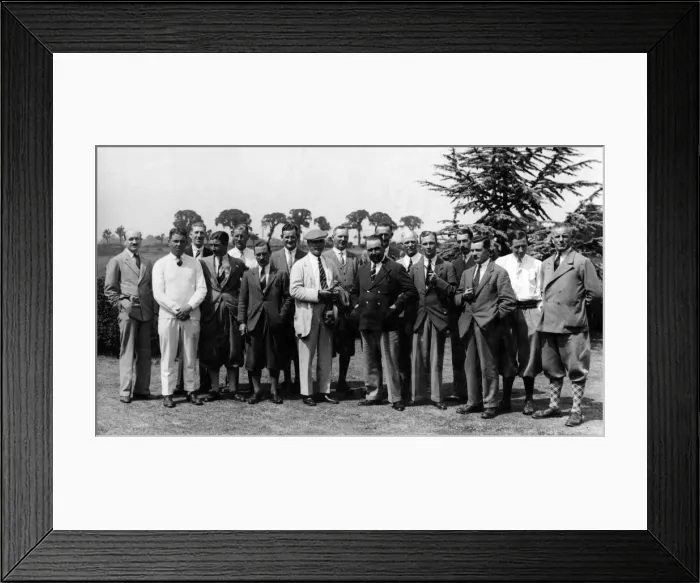 Framed Print : Sonning golf tournament, Berkshire. 1930 Framed Print : Sonning golf tournament, Berkshire. 1930