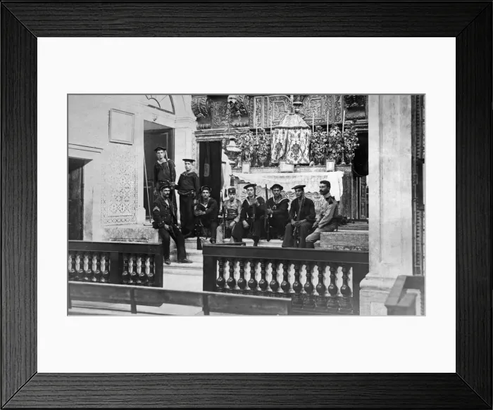 Framed Print : Portugal October 5th Revolution 1910. Following the revolution the Provisional