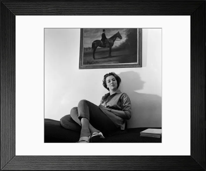Framed Print : Beth Rogan, actress of the Rank Organisation, has been under contract one year Framed Print : Beth Rogan, actress of the Rank Organisation, has been under contract one year
