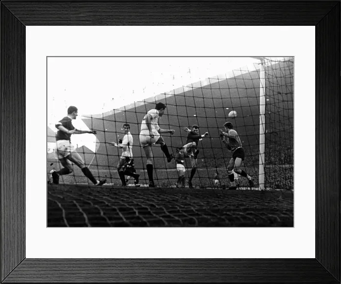 Framed Print : European Cup Semi Final Second Leg match at Old Trafford Framed Print : European Cup Semi Final Second Leg match at Old Trafford