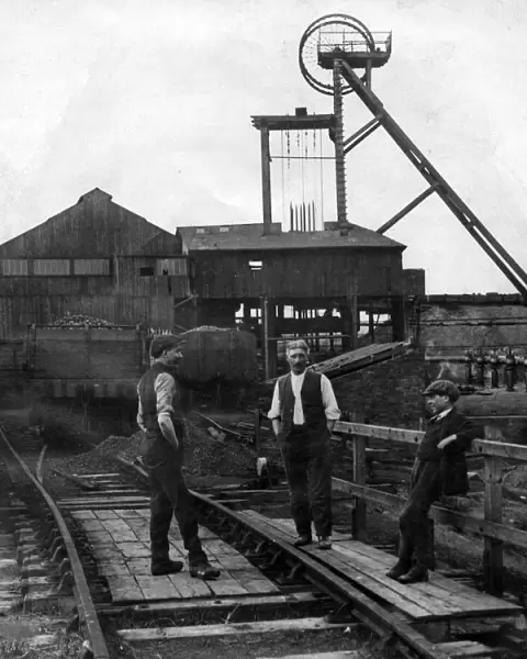 Wirral Colliery at Neston, just before the general strike