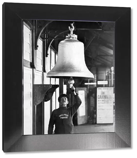 The Fog Bell, which was for a number of years was housed in the tower of the Seacombe