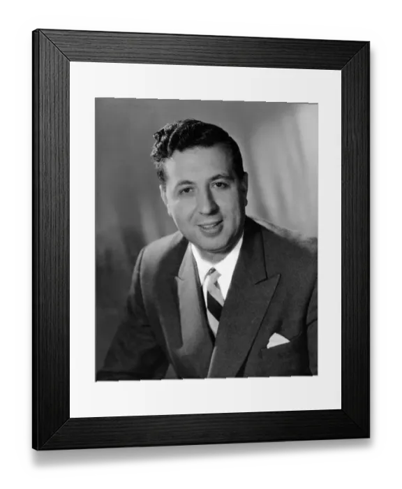 Framed Print : Doug Ellis, Businessman and future Chairman Aston Villa Football Club