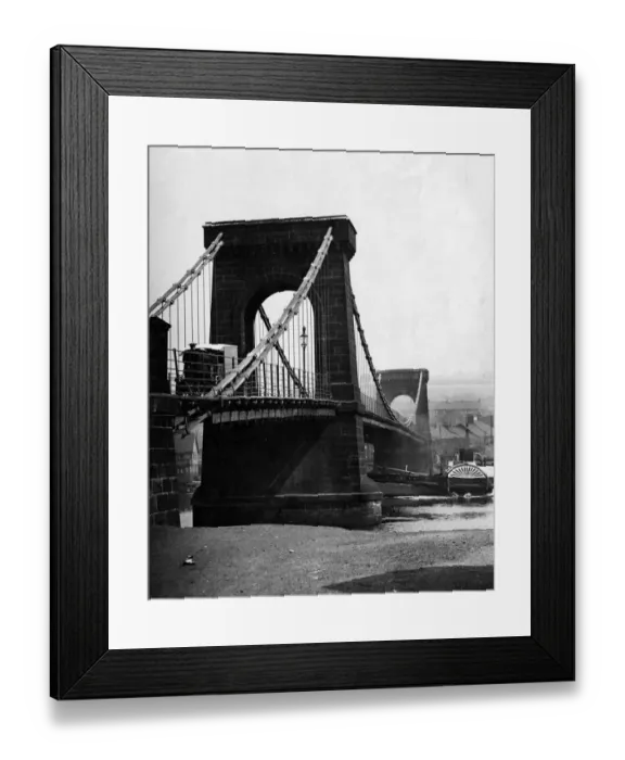 Framed Print : Scotswood Bridge, Newcastle. Circa 1925 Framed Print : Scotswood Bridge, Newcastle. Circa 1925