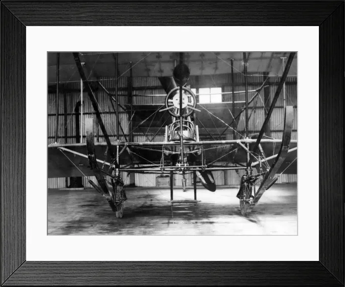 Framed Print : Mr. Georges biplane. 13th August 1932 Framed Print : Mr. Georges biplane. 13th August 1932