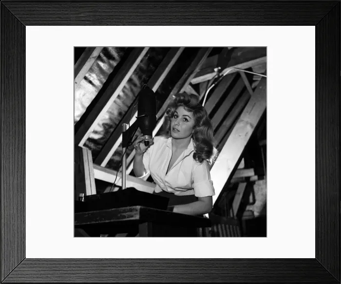 Framed Print : 22-year-old Thelma Petronzio has given up her successful career as an actress Framed Print : 22-year-old Thelma Petronzio has given up her successful career as an actress