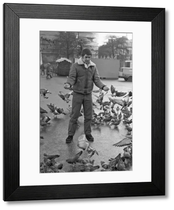 Framed Print : Black Sabbath lead singer Ozzy Osborne with short hair