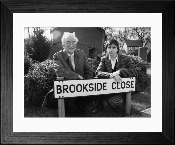 Framed Print : Phil Redmond, television producer and screenwriter known for creating several popular