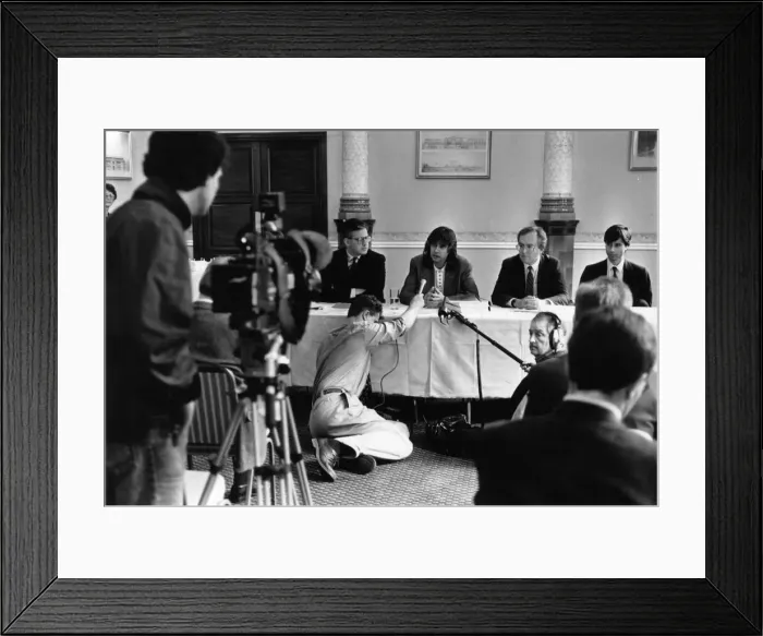 Framed Print : Phil Redmond, television producer and screenwriter known for creating several popular Framed Print : Phil Redmond, television producer and screenwriter known for creating several popular
