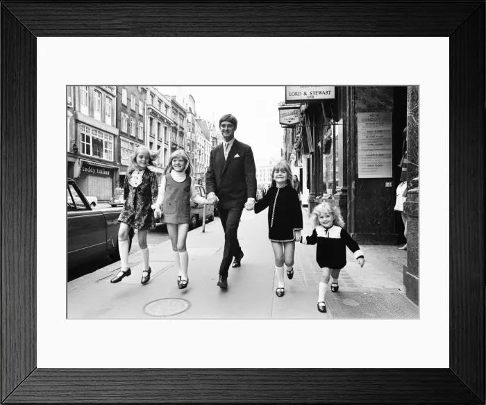 Framed Print : Tick a Tee Clothing manufacturer has designed a boutique range for children