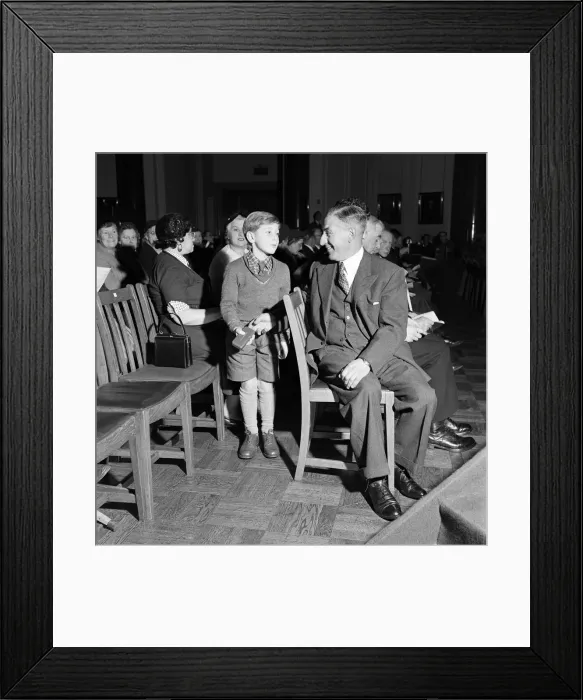 Framed Print : Presentation of British Empire Medals and Kings Police Framed Print : Presentation of British Empire Medals and Kings Police