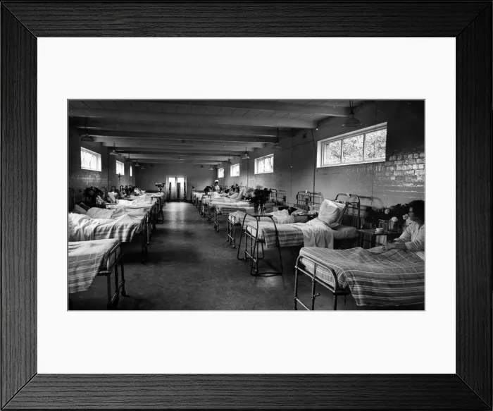 Framed Print : Keresley Hospital. 10th October 1968 Framed Print : Keresley Hospital. 10th October 1968