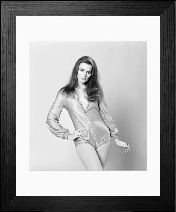 Framed Print : Celeste Yarnall, American actress, Daily Mirror Studio Pix, London Framed Print : Celeste Yarnall, American actress, Daily Mirror Studio Pix, London