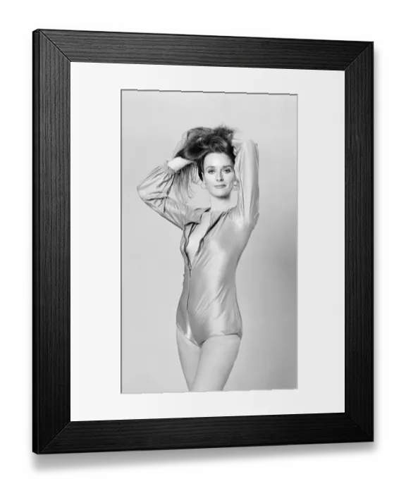 Framed Print : Celeste Yarnall, American actress, Daily Mirror Studio Pix, London Framed Print : Celeste Yarnall, American actress, Daily Mirror Studio Pix, London