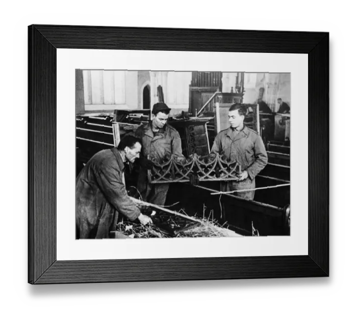 Framed Print : South Hams Evacuation. On the November the 4th Devon County Council were informed Framed Print : South Hams Evacuation. On the November the 4th Devon County Council were informed