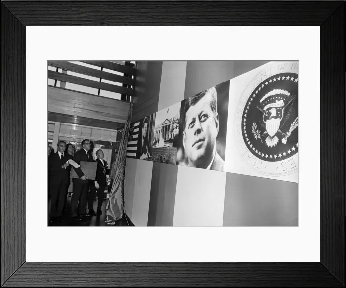 Framed Print : The official opening ceremony at President Kennedy School in Rookery Lane, Holbrooks