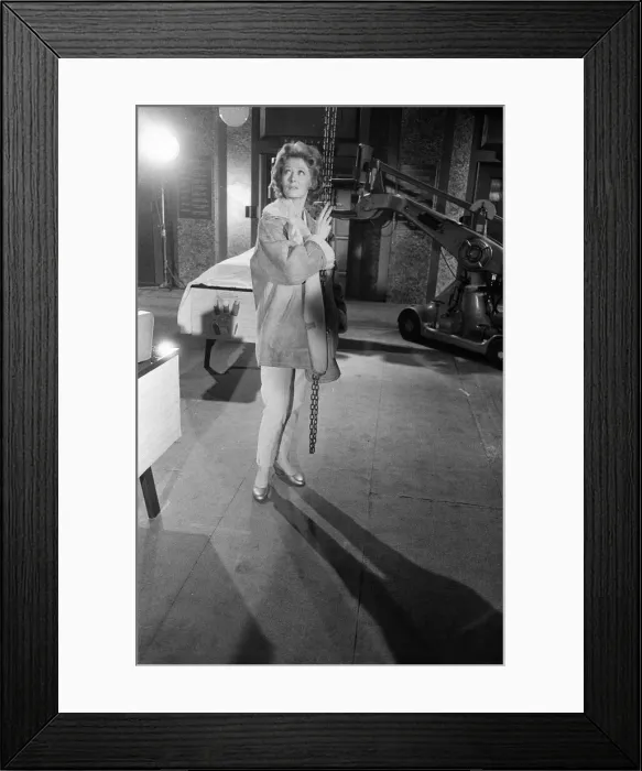 Framed Print : 1960 Film Peeping Tom, behind the scenes filming at Pinewood Studios, Buckinghamshire Framed Print : 1960 Film Peeping Tom, behind the scenes filming at Pinewood Studios, Buckinghamshire