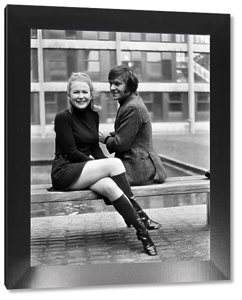 Tom Courtenay and Juliet Mills, stars of a new production '