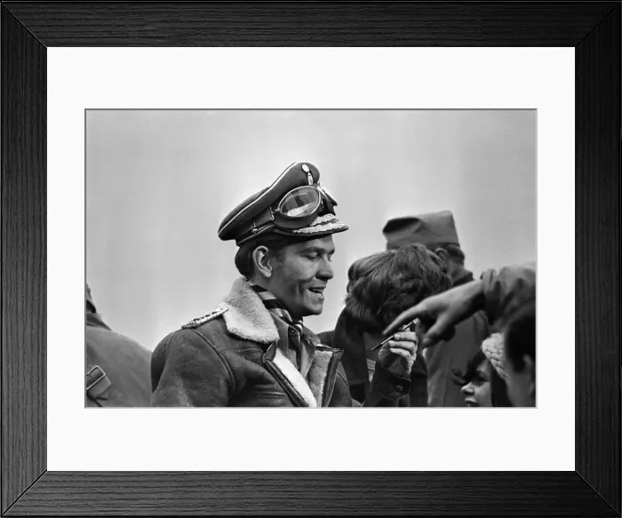 Framed Print : The filming of a dream scene in the film Billy Liar Framed Print : The filming of a dream scene in the film Billy Liar
