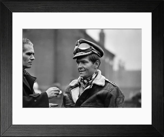 Framed Print : The filming of a dream scene in the film Billy Liar