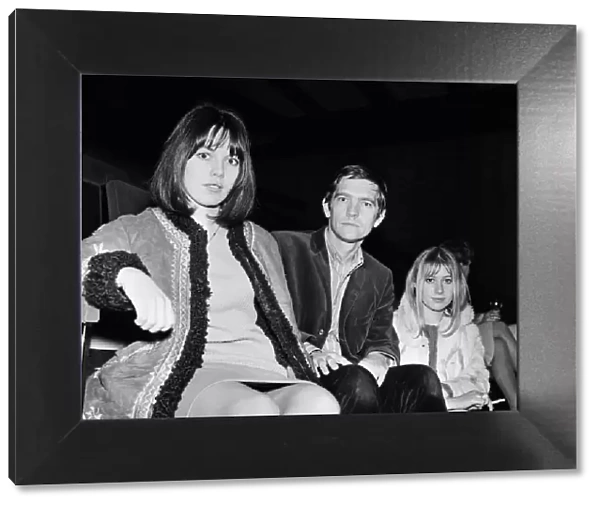 Lucy Fleming, Tom Courtenay and Helen Mirren attend an informal press conference for
