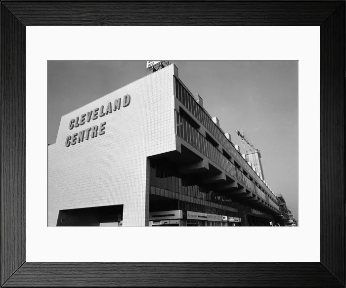 Framed Print : New Buildings of Teesside. The Cleveland Centre, Middlesbrough, North Yorkshire. 1972 Framed Print : New Buildings of Teesside. The Cleveland Centre, Middlesbrough, North Yorkshire. 1972