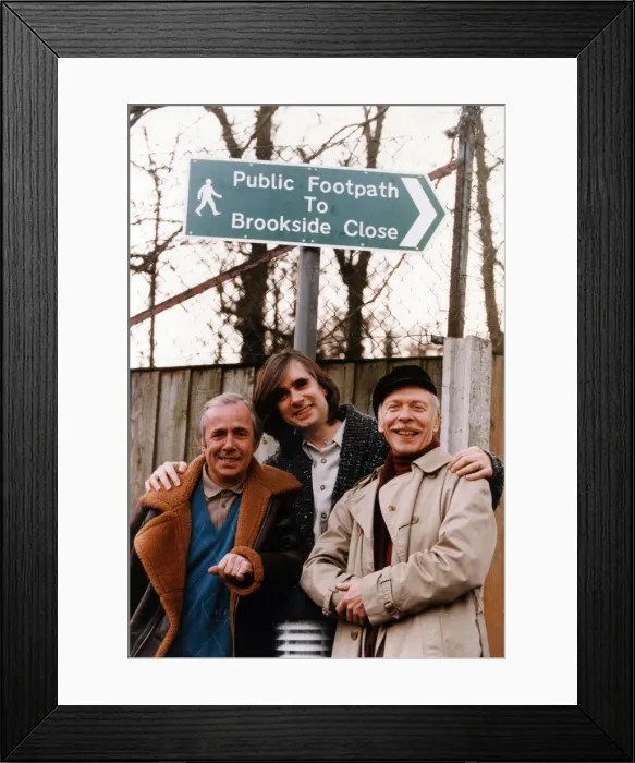 Framed Print : Phil Redmond, television producer and screenwriter known for creating several popular Framed Print : Phil Redmond, television producer and screenwriter known for creating several popular