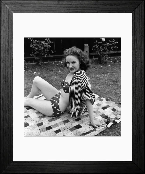 Framed Print : Ice skater, Miss Trudi Nugent, 23 years old. She is currently performing in Framed Print : Ice skater, Miss Trudi Nugent, 23 years old. She is currently performing in