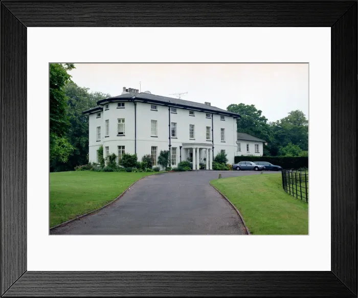 Framed Print : House of Jay Kay of Jamiroquai - 1997 Entrance Home Mansion - Horsenden Manor Framed Print : House of Jay Kay of Jamiroquai - 1997 Entrance Home Mansion - Horsenden Manor