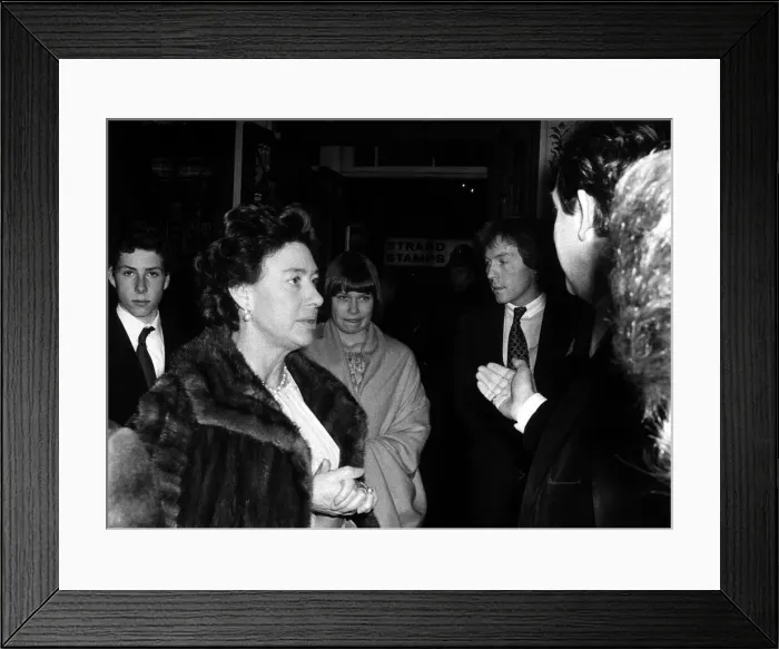 Framed Print : Princess Margaret and family - December 1978 Roddy Llewellyn Framed Print : Princess Margaret and family - December 1978 Roddy Llewellyn