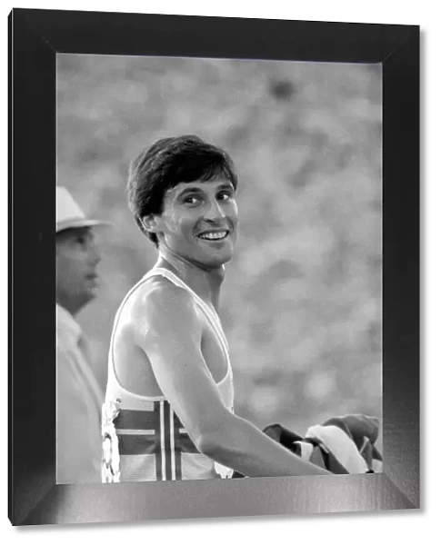 Olympic Games 1984 LA Sebastain Coe Athlete -Long Distance Runner - after