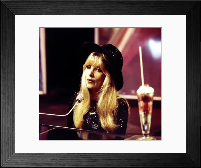 Framed Print : Lyndsey DePaul seen here during rehearsals for the BBC television programme Top of Framed Print : Lyndsey DePaul seen here during rehearsals for the BBC television programme Top of