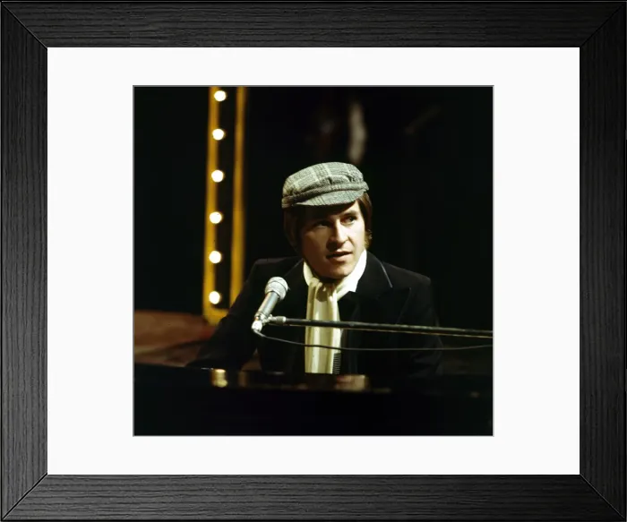 Framed Print : Alan Price seen here during rehearsals for the BBC television programme Top of Framed Print : Alan Price seen here during rehearsals for the BBC television programme Top of