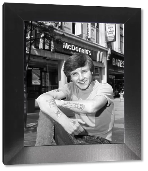 Seventeen year old Andrew Weston from Wolverhampton, who was sacked from McDonalds for