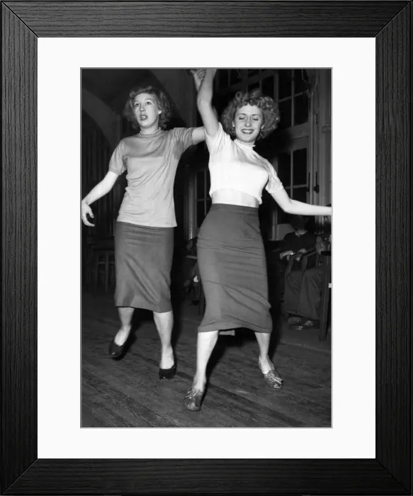 Framed Print : Dancing - Dancers Be-bop Framed Print : Dancing - Dancers Be-bop