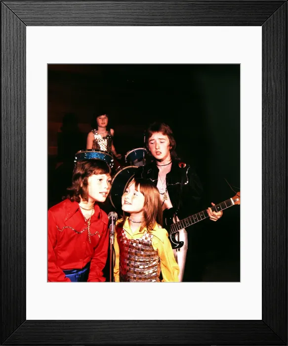 Framed Print : Nice Day - Pop Group seen here during rehearsals for the BBC television programme Framed Print : Nice Day - Pop Group seen here during rehearsals for the BBC television programme