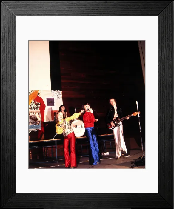 Framed Print : Nice Day - Pop Group seen here during rehearsals for the BBC television programme Framed Print : Nice Day - Pop Group seen here during rehearsals for the BBC television programme