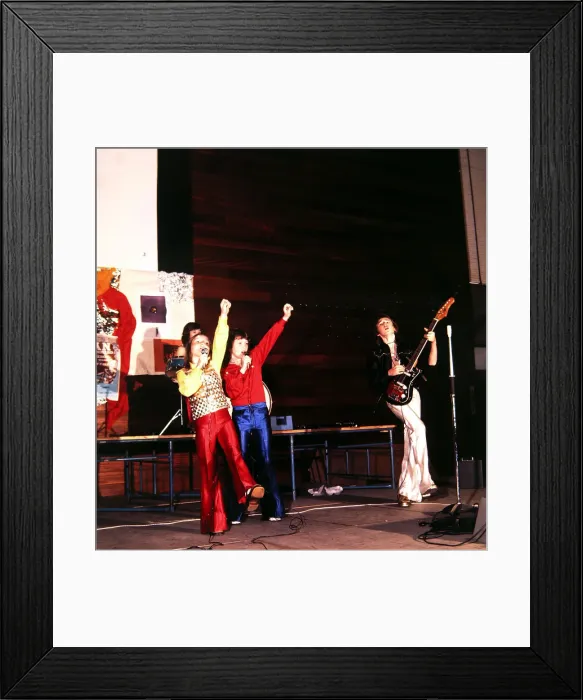 Framed Print : Nice Day - Pop Group seen here during rehearsals for the BBC television programme
