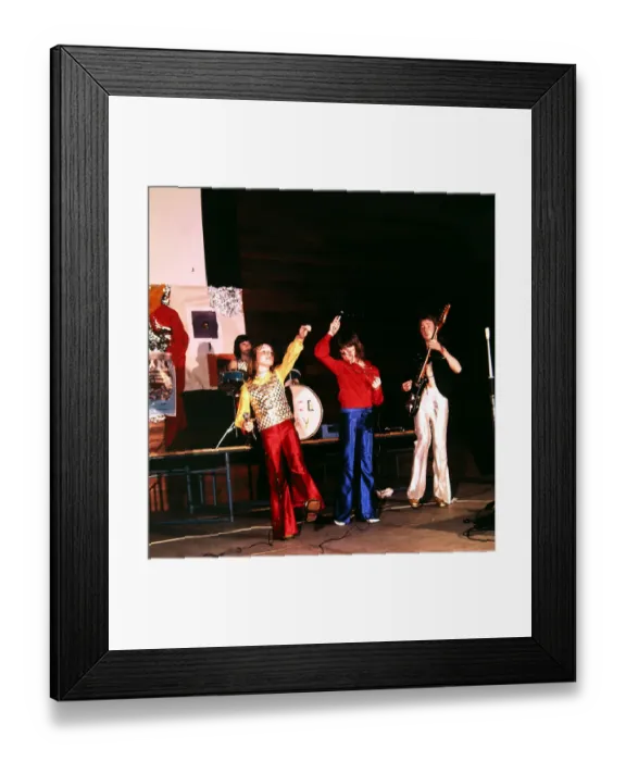 Framed Print : Nice Day - Pop Group seen here during rehearsals for the BBC television programme Framed Print : Nice Day - Pop Group seen here during rehearsals for the BBC television programme