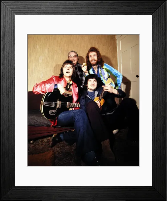 Framed Print : Lt. Pigeon - Pop Group seen here during rehearsals for the BBC television programme Framed Print : Lt. Pigeon - Pop Group seen here during rehearsals for the BBC television programme