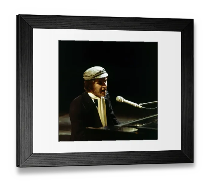 Framed Print : Alan Price seen here during rehearsals for the BBC television programme Top of Framed Print : Alan Price seen here during rehearsals for the BBC television programme Top of