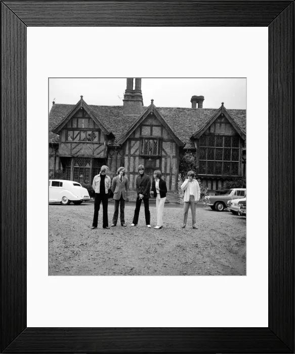 Framed Print : The Bee Gees - Pop Group 18  /  09  /  1968 Y8307 Daily Mirror Ley